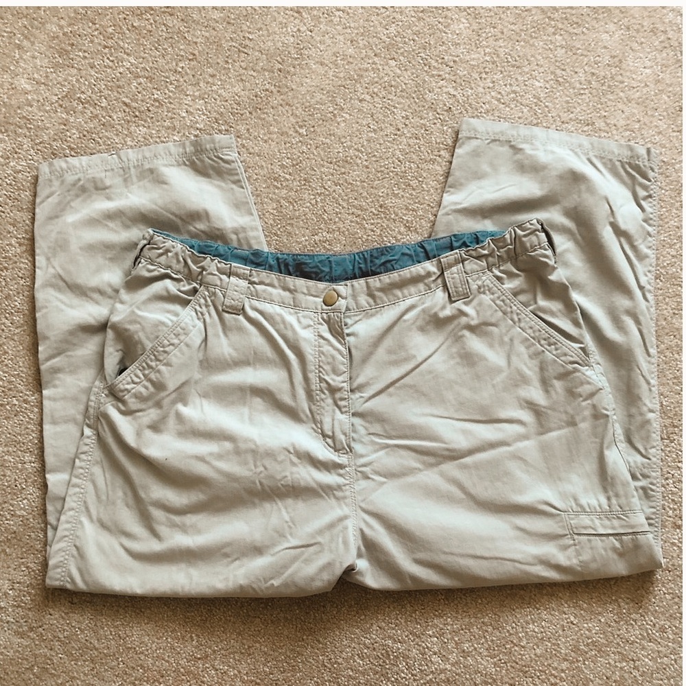 Women’s cropped L.L bean hiking pants